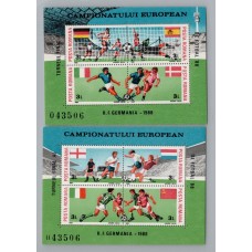 RUMANIA HOJA BLOQUE Yv 195/6 MINT FUTBOL RARO 17,50 €